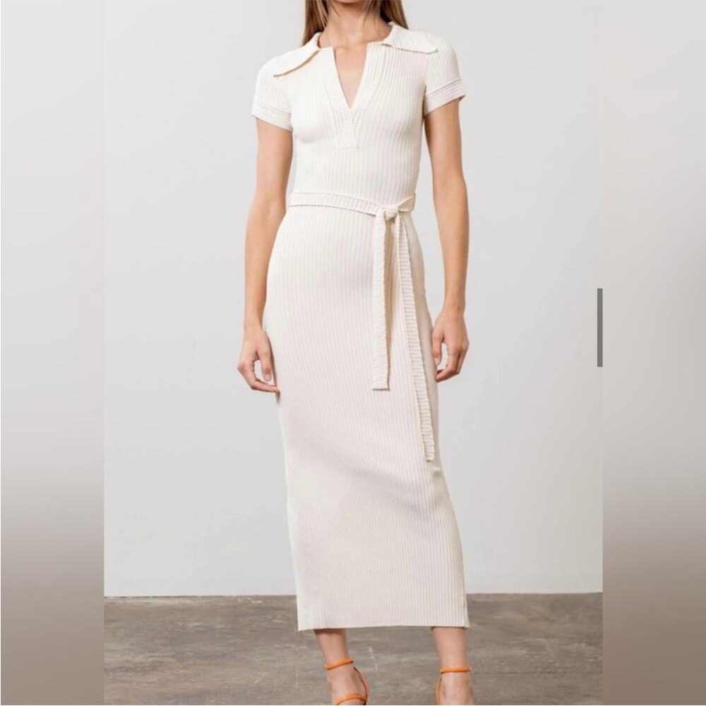 💫Joie Cream Midi Dress